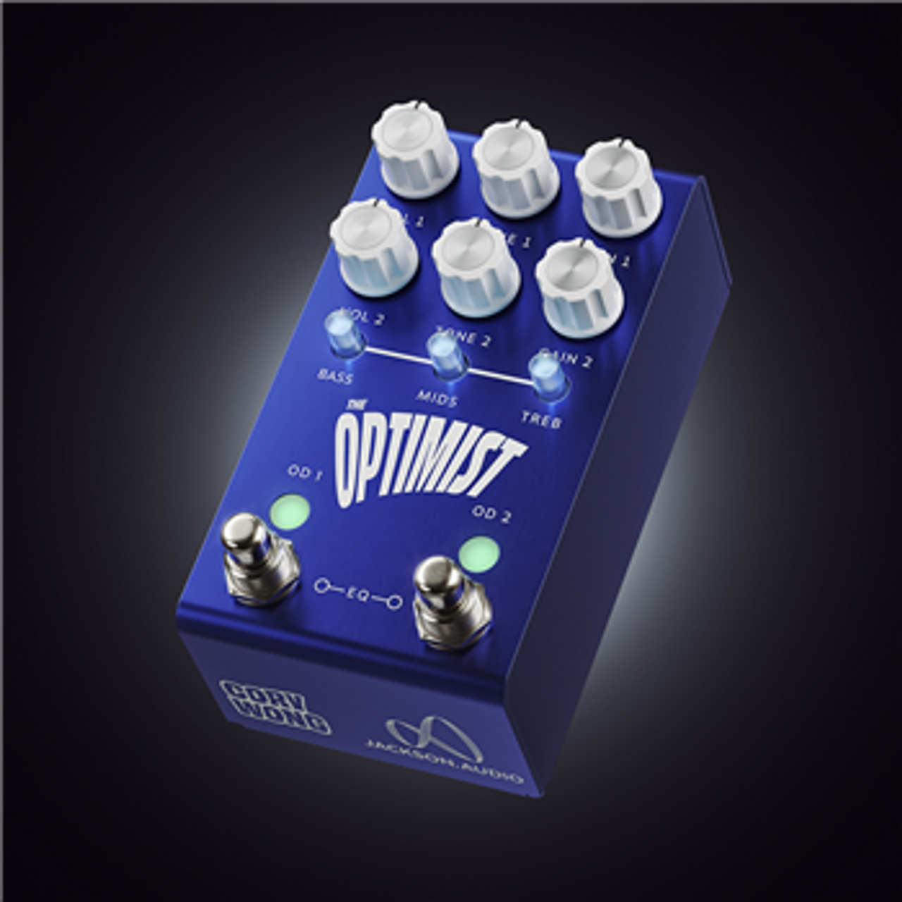 Jackson Audio The Optimist Dual Overdrive Pedal with Classic Edition Graphics