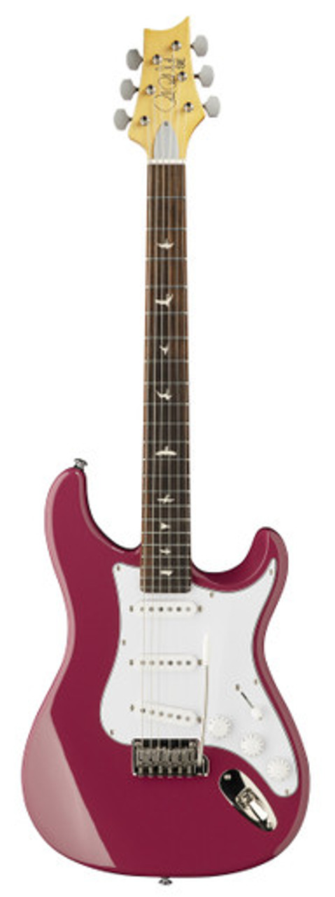 PRS SE Silver Sky in Dragon Fruit with Rosewood Fretboard