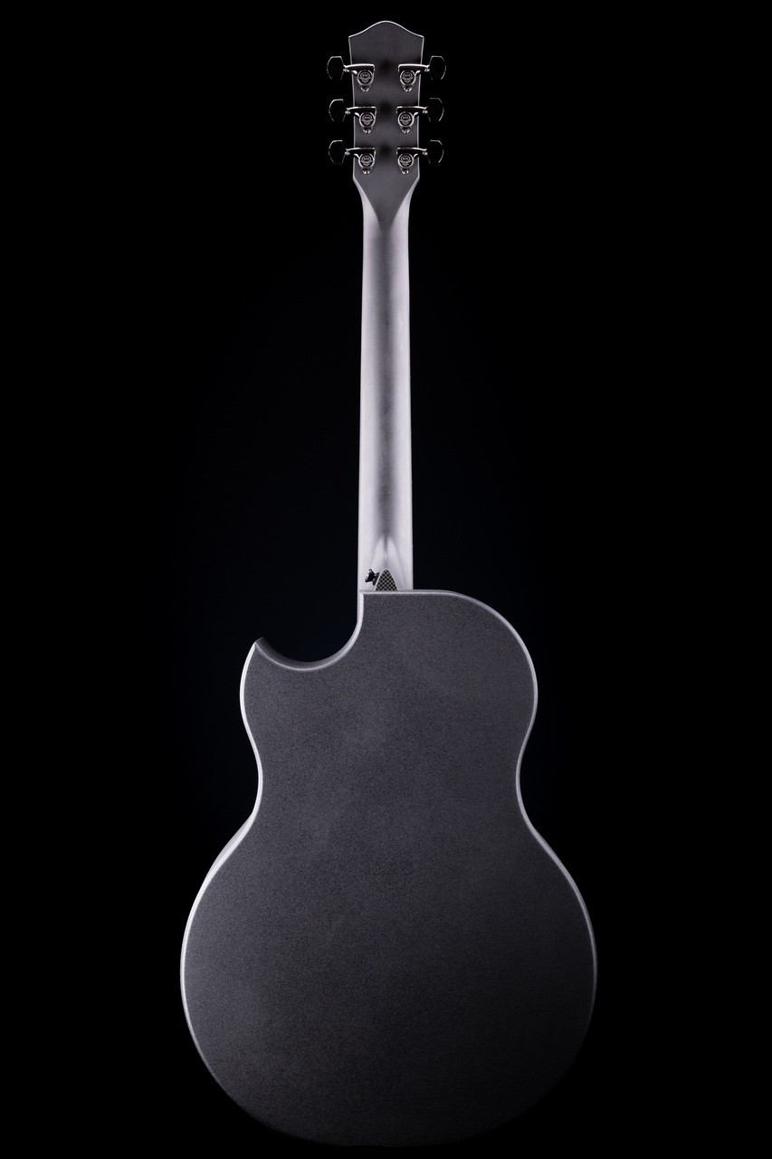 McPherson Sable Carbon Fiber Guitar with Standard Weave Top and Black Hardware