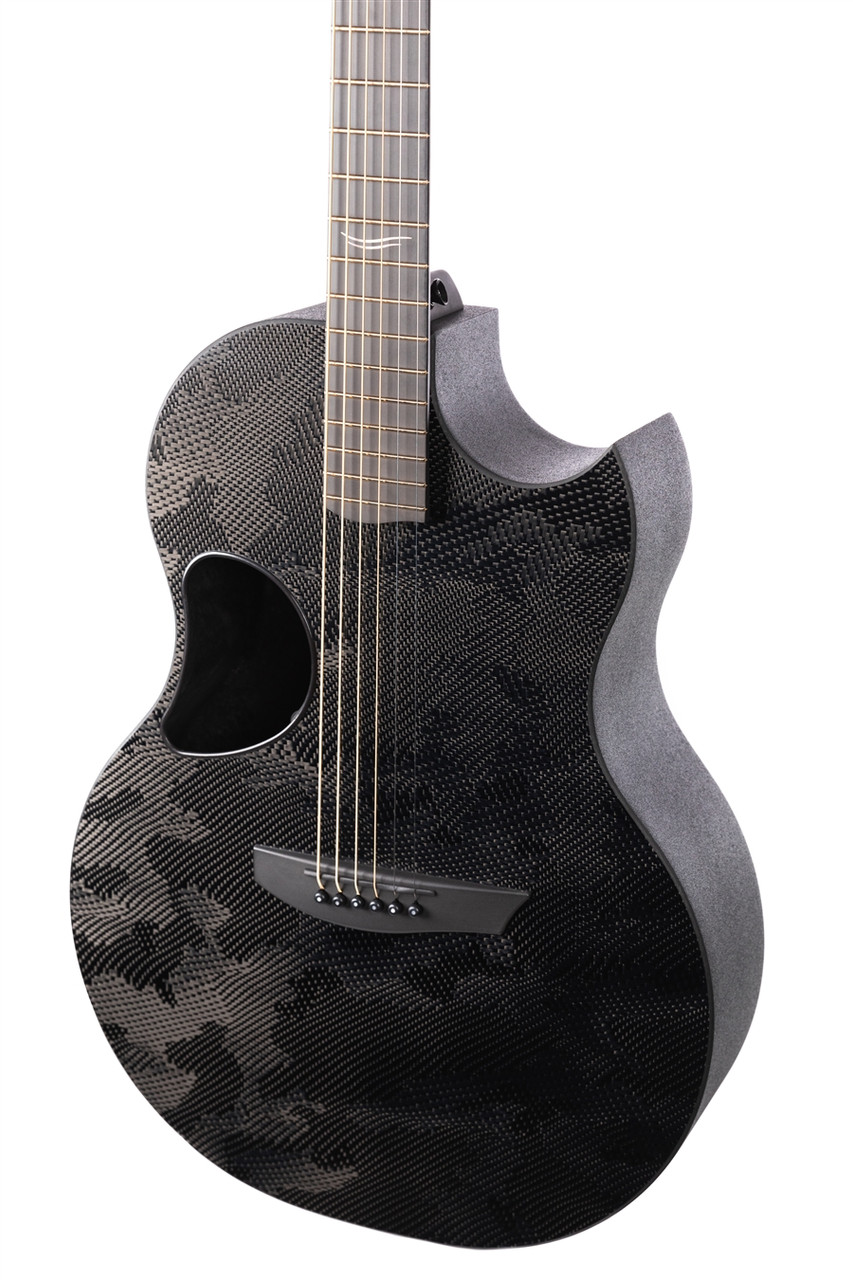 McPherson Sable Carbon Fiber Guitar with CAMO Top and Black Hardware