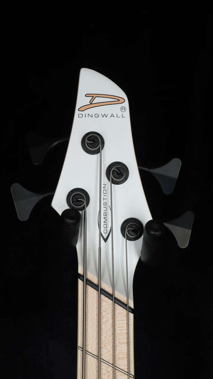 Dingwall NG3 Adam Nolly Getgood Signature 4-String in Ducati White with Maple Fretboard