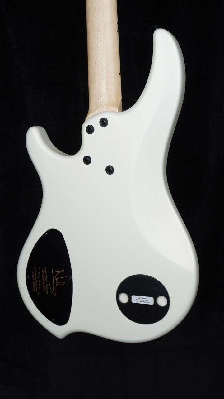 Dingwall NG3 Adam Nolly Getgood Signature 4-String in Ducati White with Maple Fretboard