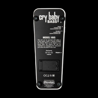 Dunlop 105Q Cry Baby Bass Wah Pedal