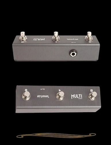 Strymon MultiSwitch Extended control footswitch for TimeLine, BigSky, and Mobius