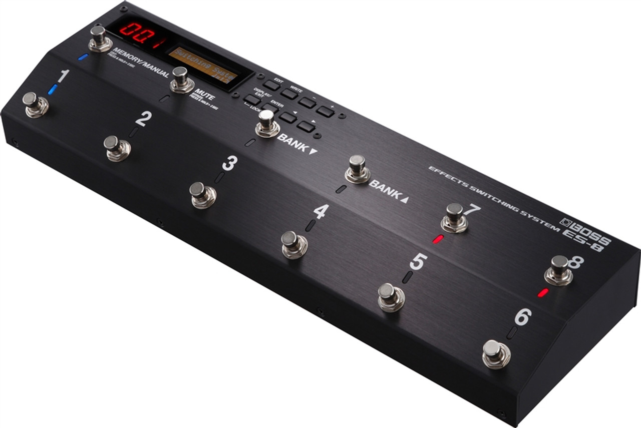 Boss ES-8 Effects Switching System and MIDI Switcher