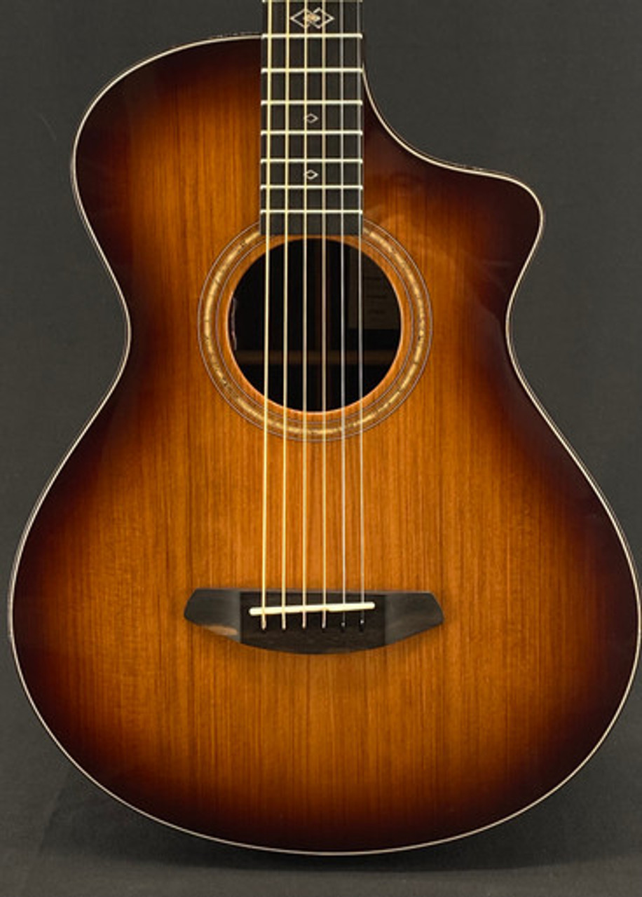 Breedlove Premier Concertina Edgeburst CE with Redwood Top and Indian Rosewood Back and Sides
