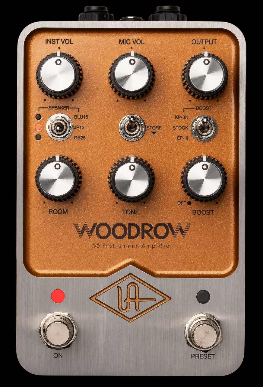 Universal Audio Woodrow 55 Instrument Amplifier Pedal