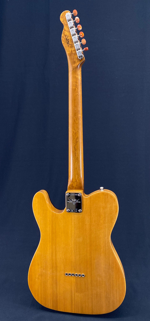 Fender Custom Shop Artisan Buckeye Double Esquire in Aged Natural