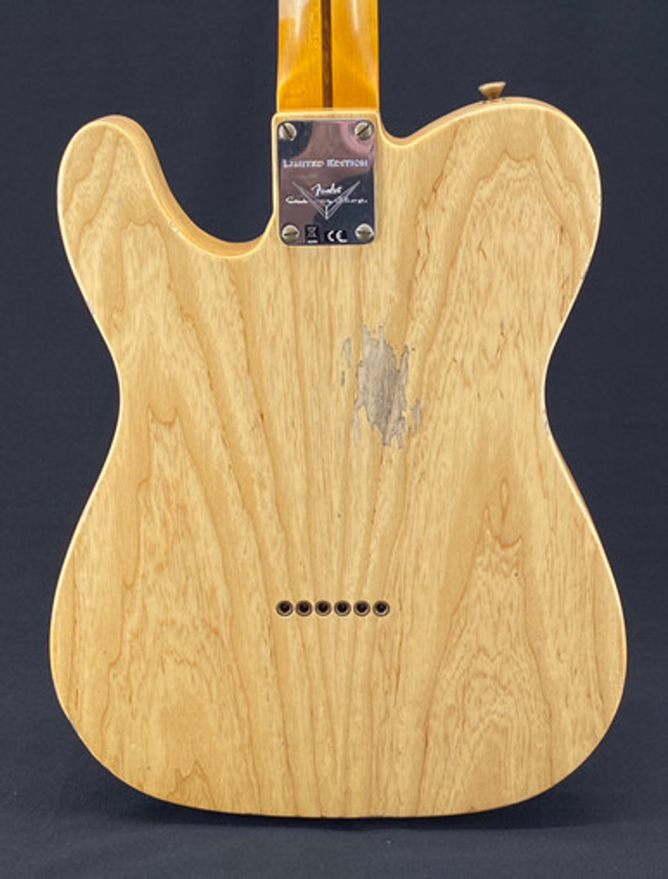 Fender Custom Shop Limited Edition Blackguard Tele Thinline Relic in Aged Natural