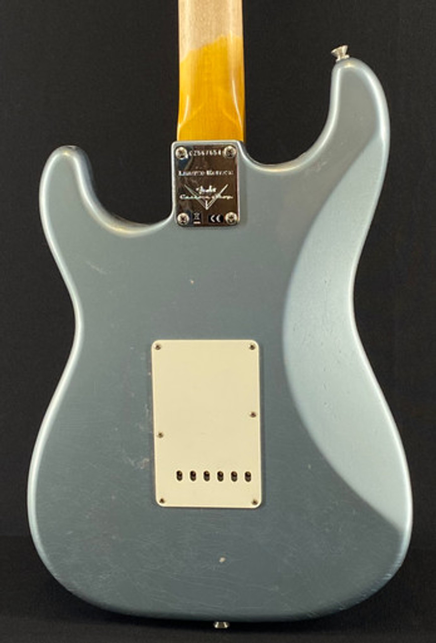 2023 Fender Custom Shop Limited Edition 67 HSS Journeyman Relic Strat in Ice Blue Metallic