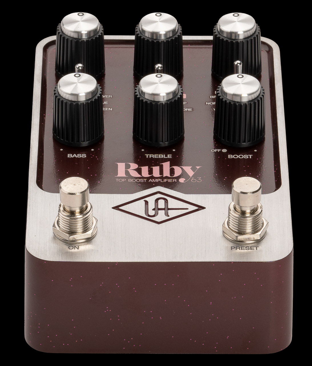 Universal Audio Ruby 63 Top Boost Amplifier Pedal