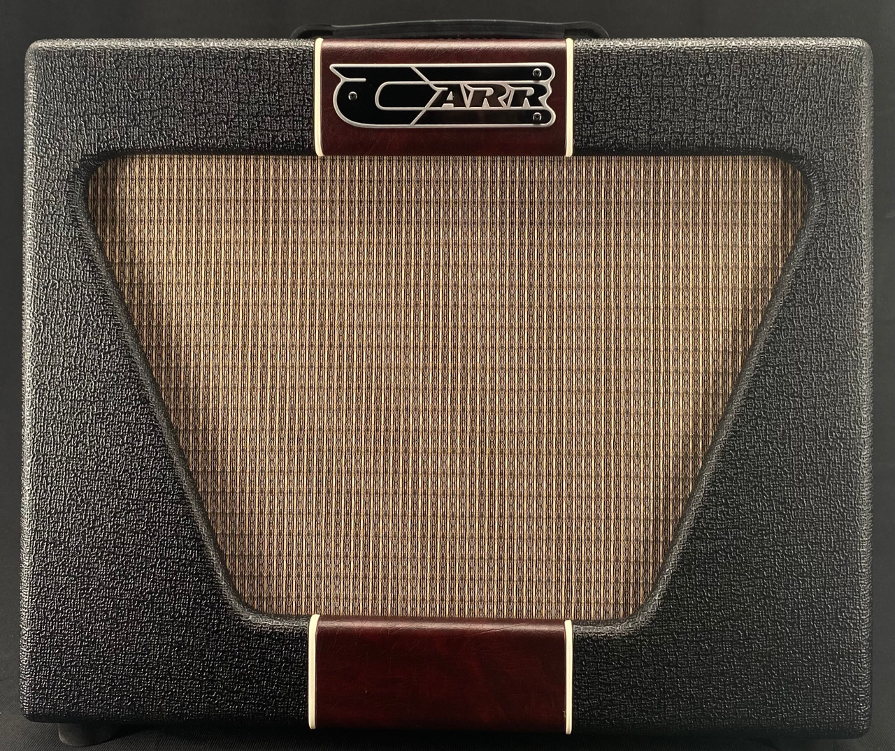 Carr Super Bee 1x12 Combo in Black with Wine Stripe