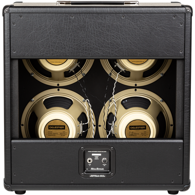 Mesa Boogie 4x10 Boogie Open Back Cabinet in Black Taurus
