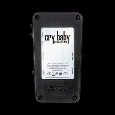Jim Dunlop CBM535AR Cry Baby Mini 535Q Auto Return Wah Pedal