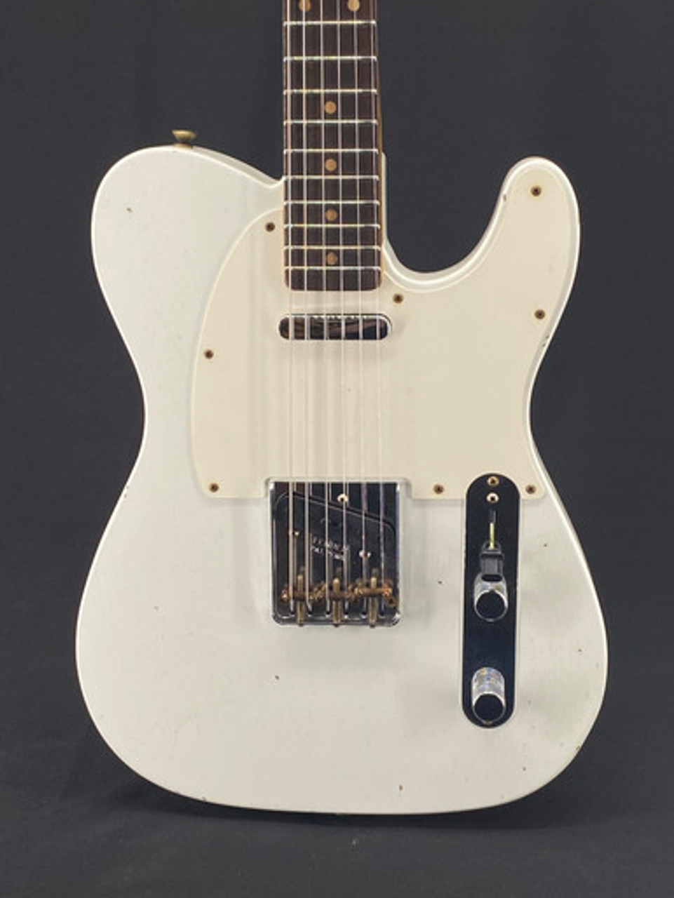 Fender Custom Shop Limited Edition 59 Telecaster Journeyman Relic in Aged Olympic White