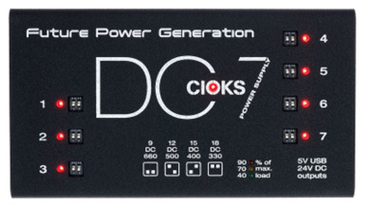 CIOKS DC7 パワーサプライ CIOKS DC7 Pedal Power Supply | Sweetwater