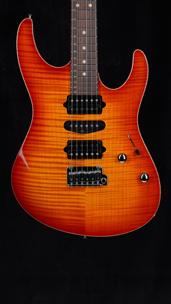 Open Box Demo Suhr Modern Plus in Fireburst with Pau Ferro Fingerboard