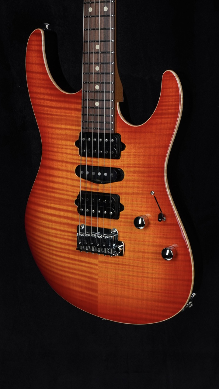Open Box Demo Suhr Modern Plus in Fireburst with Pau Ferro Fingerboard