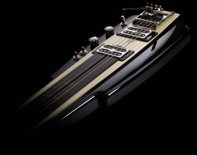 Duesenberg Fairytale Split King Edition Lap Steel in Black and Ivory
