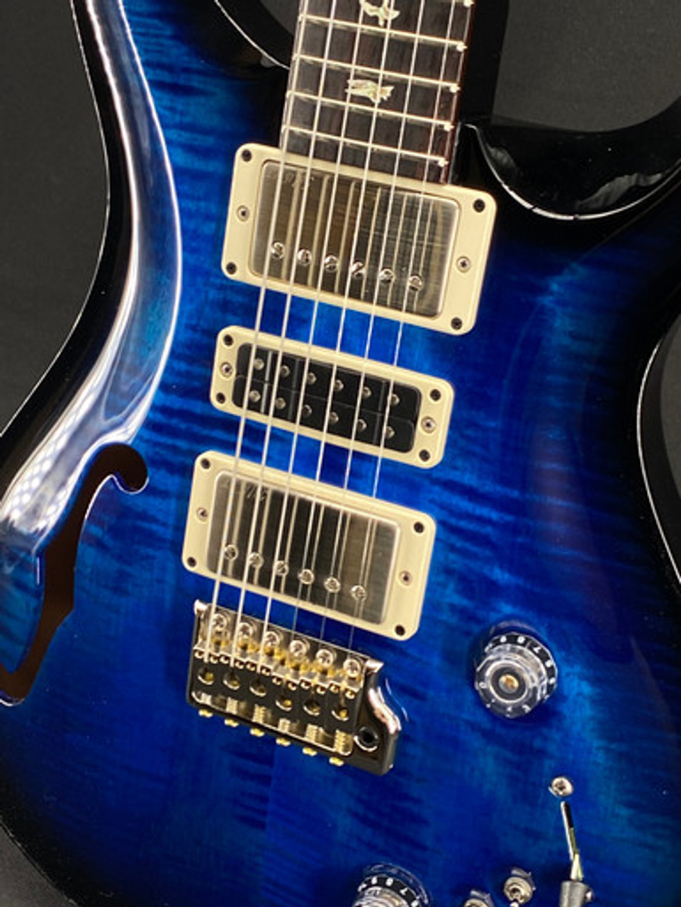2022 PRS Special Semi-Hollow in Whale Blue-Black Burst