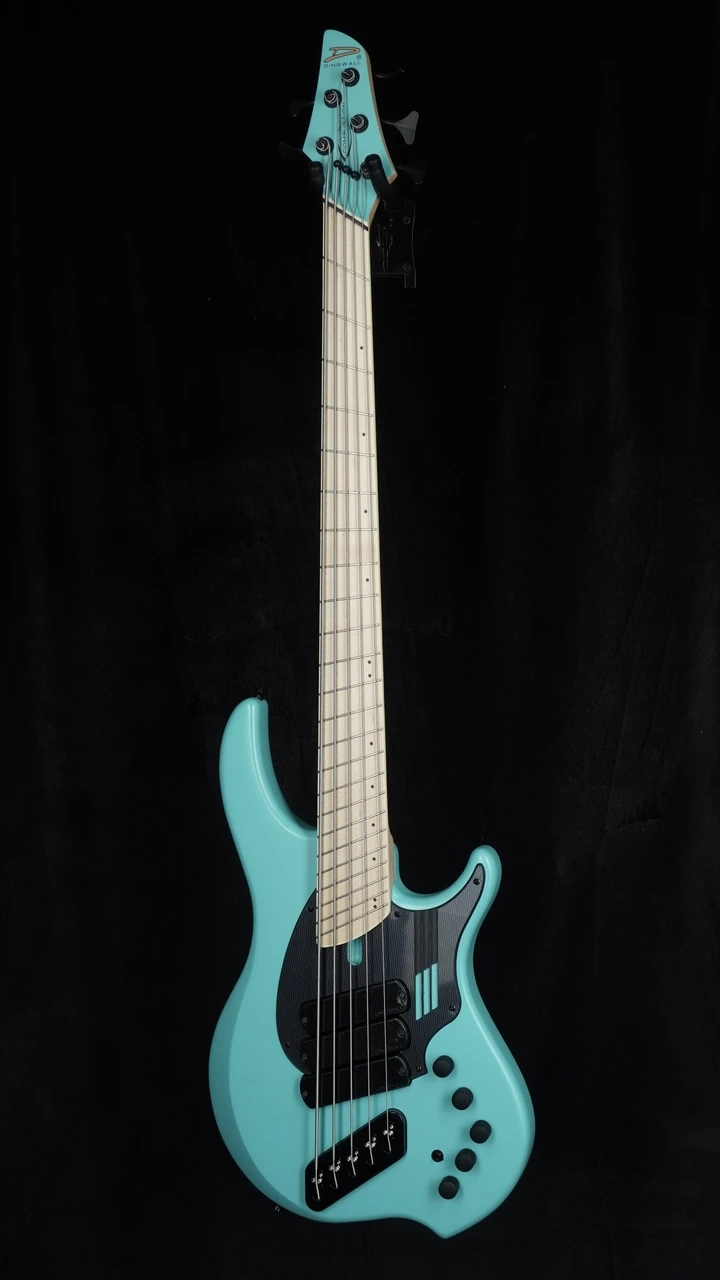 Dingwall NG3 Nolly Getgood Signature 5-String Bass in Celestial Blue with Maple Fretboard - Front Whole Angle