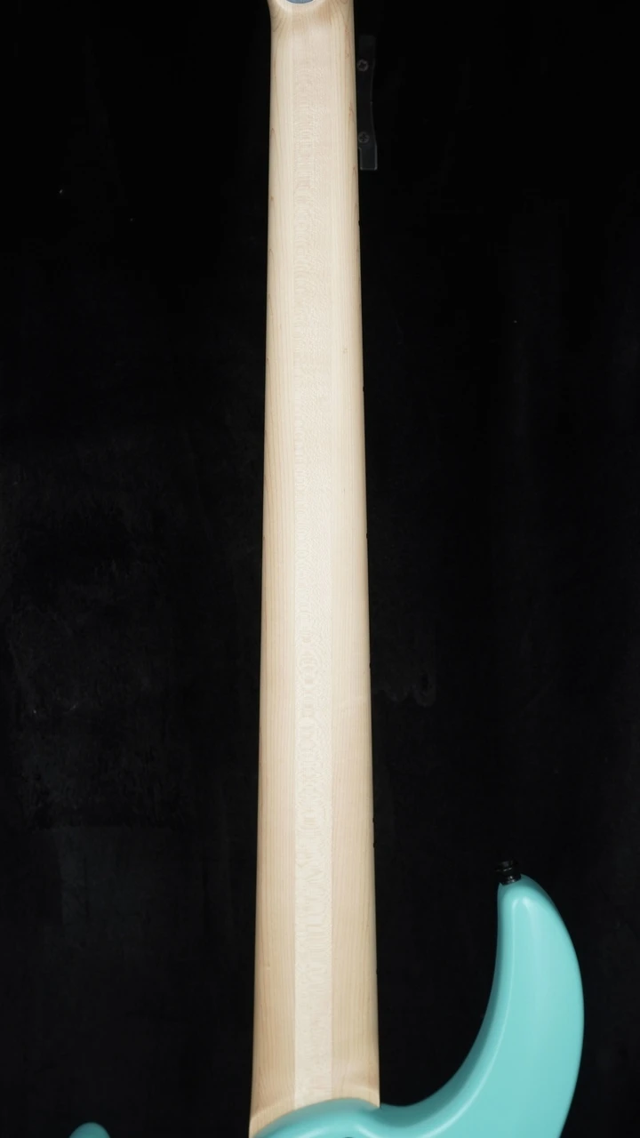 Dingwall NG3 Nolly Getgood Signature 5-String Bass in Celestial Blue with Maple Fretboard - Back of the Neck