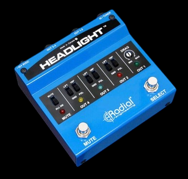 Radial Headlight Guitar Amp Selector