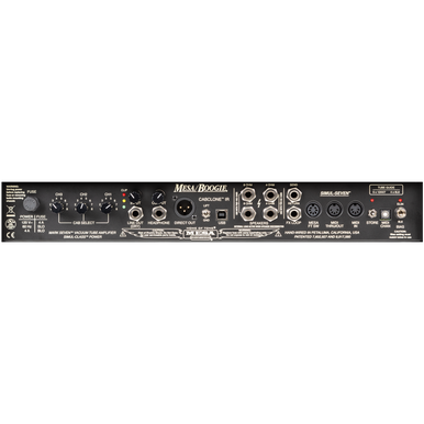 Mesa Boogie Mark VII 90W 1x12 Combo - Black Bronco - Open Box Demo - Rear Panel