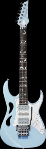 Ibanez Steve Vai Signature PIA3761 Prestige - Blue Powder - Fretboard Detail