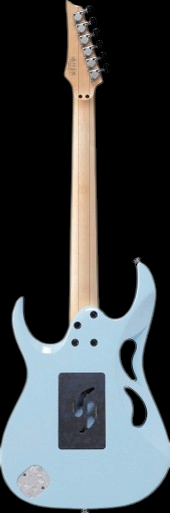 Ibanez Steve Vai Signature PIA3761 Prestige - Blue Powder - Back of the Neck