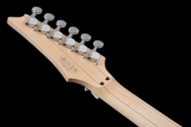 Ibanez Steve Vai Signature PIA3761 Prestige - Blue Powder - Back of the Headstock