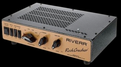 Rivera RockCrusher Power Attenuator and Load Box with Gold Front Panel