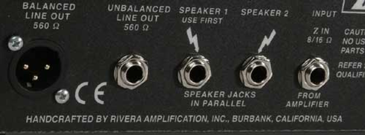 Rivera RockCrusher Recording Power Attenuator, Load Box and Speaker Emulator