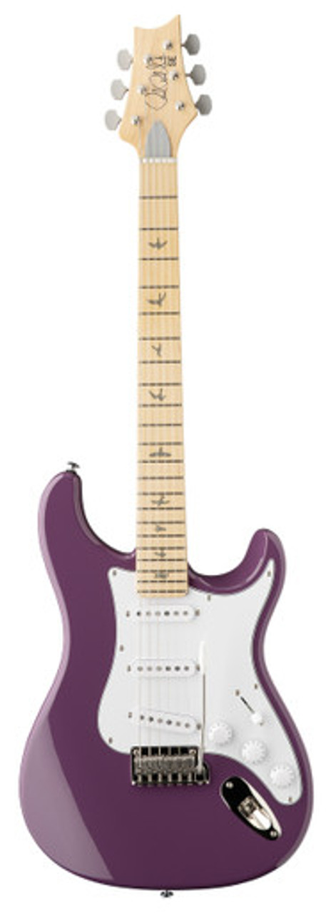 PRS SE Silver Sky in Summit Purple with Maple Fretboard