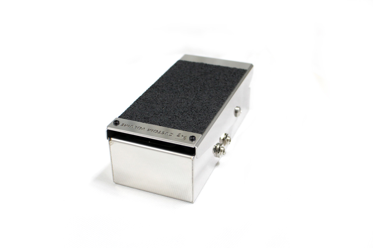 A3 Stompbox Volume Pedal- Mini with Side Jacks