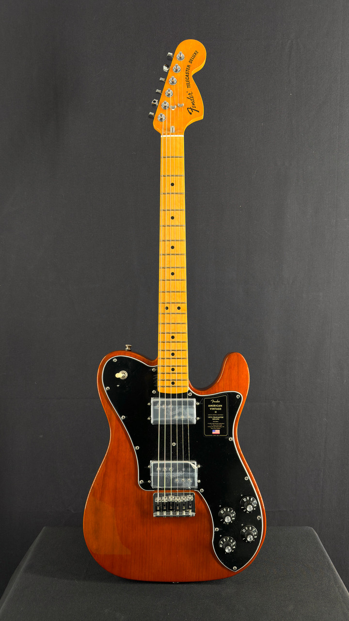 Fender American Vintage II 1975 Telecaster Deluxe in Mocha