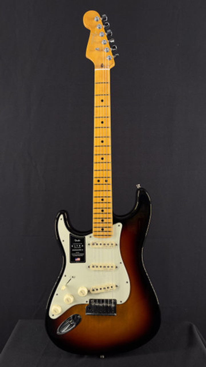 Fender Left-Handed American Ultra Stratocaster in Ultraburst with Maple Fingerboard