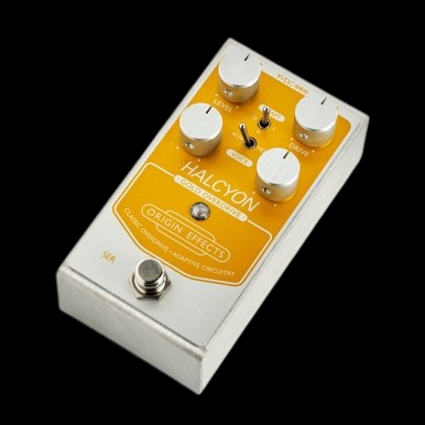 Origin Effects Halcyon Gold Overdrive Pedal - Left Angle