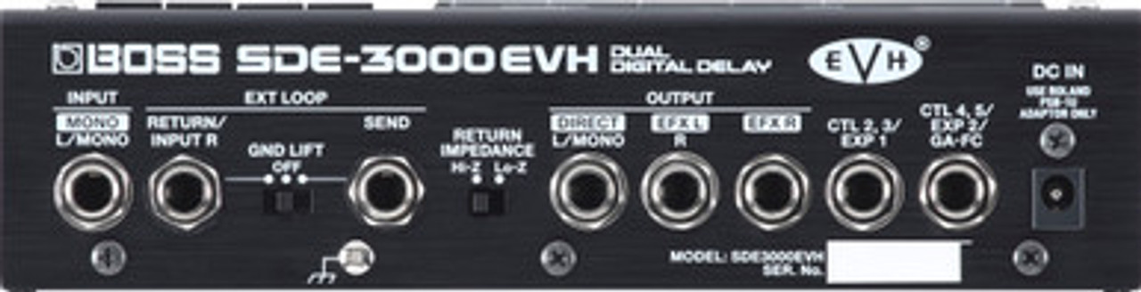 Boss SDE-3000EVH Dual Digital Delay