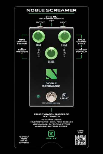 Keeley Noble Screamer Overdrive