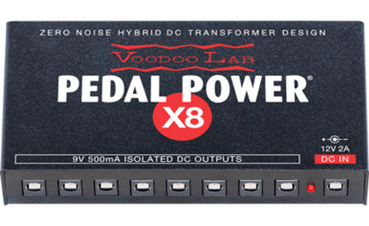 Voodoo Lab Pedal Power X8 Isolated Pedalboard Power Supply