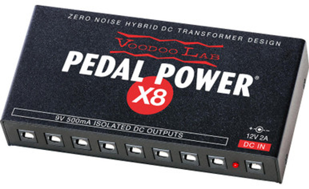 Voodoo Lab Pedal Power X8 Isolated Pedalboard Power Supply