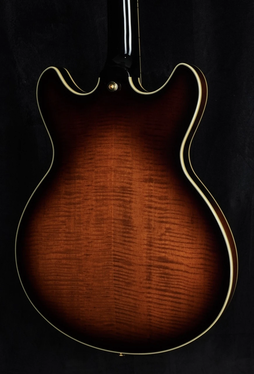Ibanez John Scofield Signature JSM100 - Vintage Sunburst - Back Close