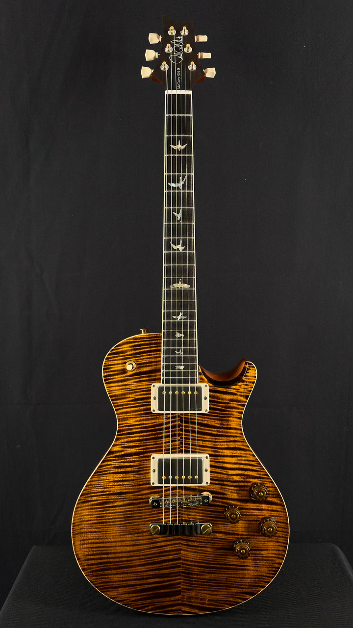 PRS Singlecut McCarty 594 in Yellow Tiger with 10 Top