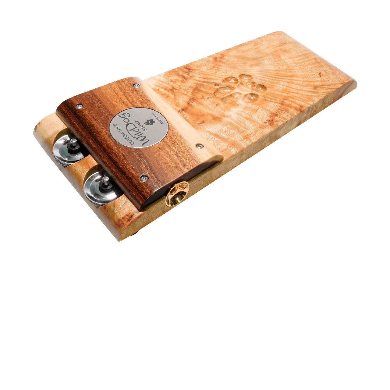 Wild Dog Custom Shop Bunyip Stomp Box with Tambourine Jingles