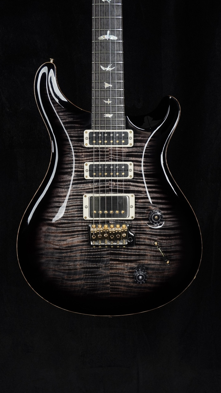 2023 PRS Studio in Charcoal Burst with Flame Maple 10 Top 2023 PRS Studio in Charcoal Burst with Flame Maple 10 Top