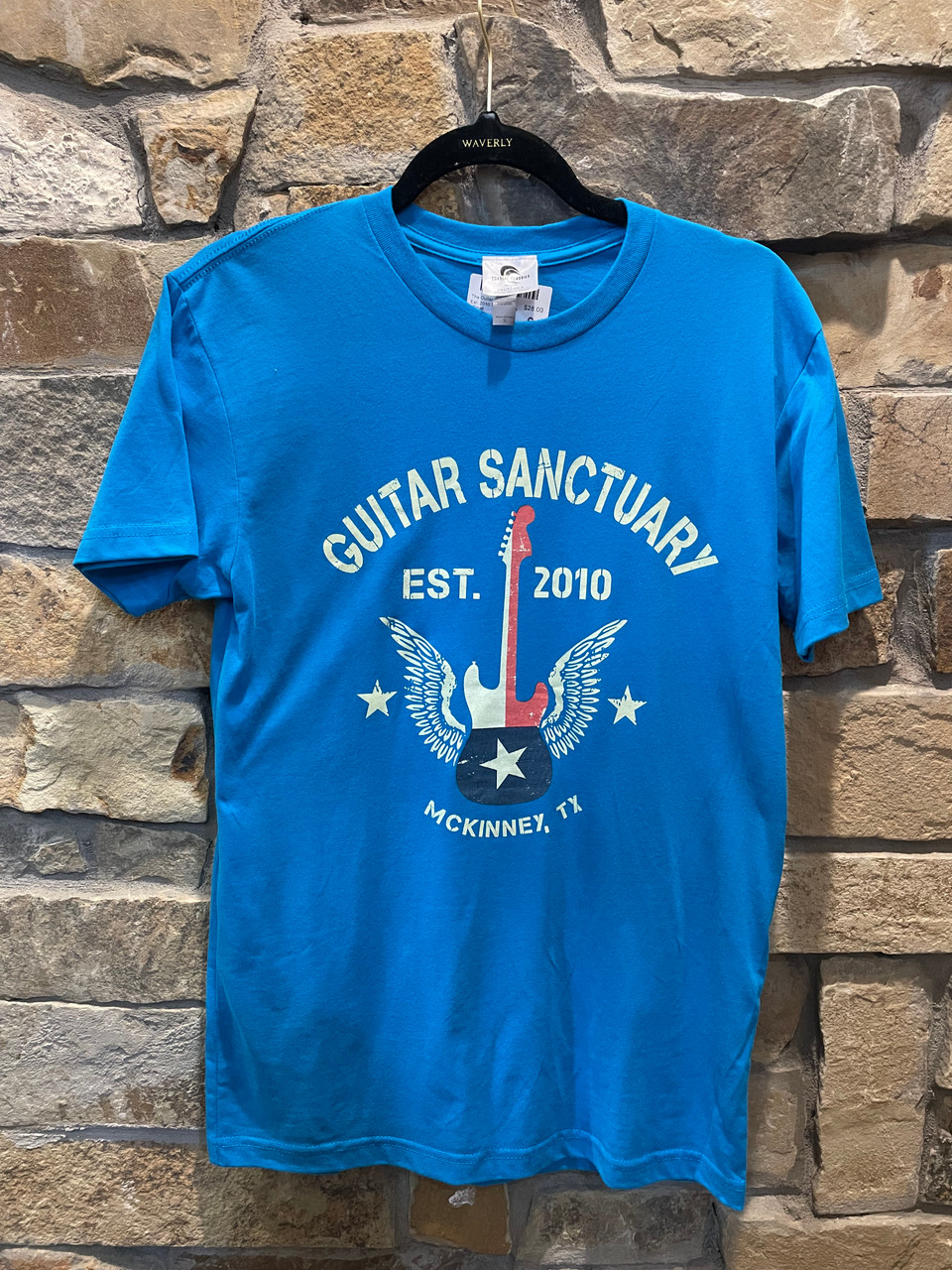 The Guitar Sanctuary Est. 2010 T-Shirt Blue