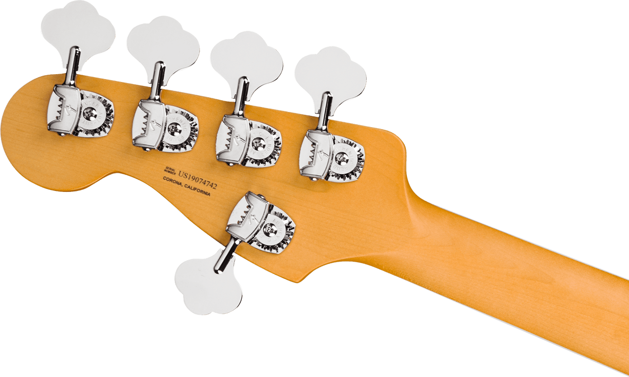 Fender American Ultra Jazz Bass V with Rosewood Fretboard in Mocha Burst