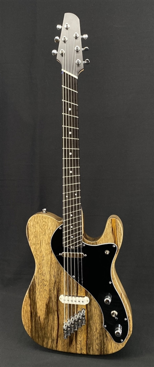 Hybrid Guitars T-6 Baritone Black Limba