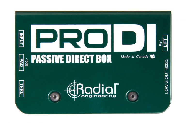 The Guitar Sanctuary | Radial Engineering | ProDI | Passive Direct Box